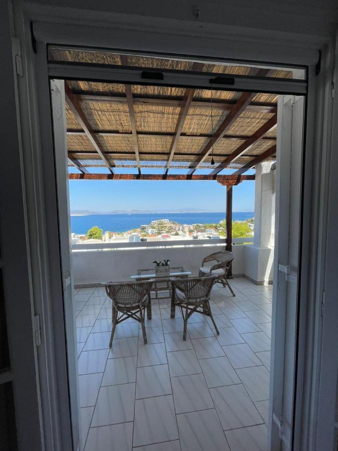 180° View To Sea Villa Vathi  Bagian luar foto