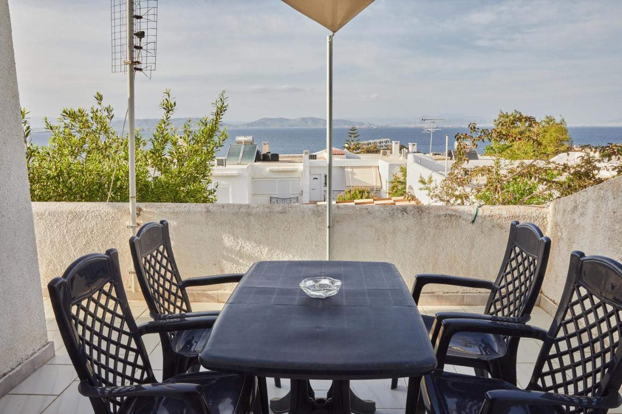 180° View To Sea Villa Vathi  Bagian luar foto