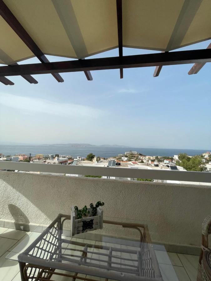 180° View To Sea Villa Vathi  Bagian luar foto