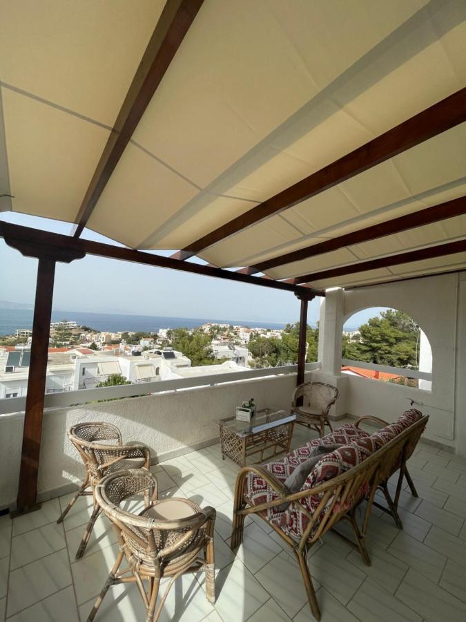 180° View To Sea Villa Vathi  Bagian luar foto