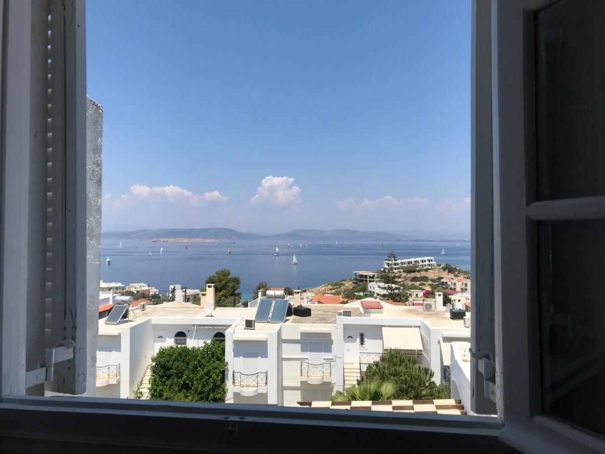 180° View To Sea Villa Vathi  Bagian luar foto